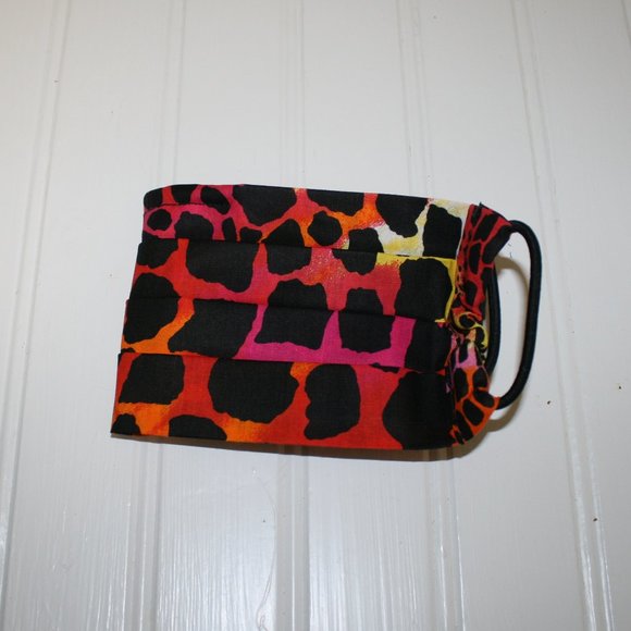 HANDMADE Colorful Animal Print Face Mask Pocket - Picture 3 of 4